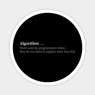 algorithm programmer funny definition Magnet